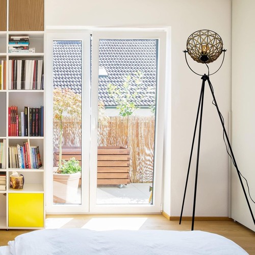 Geometric rattan floor - geometric,