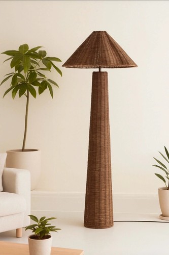 Wicker scallop flare floor - wicker,