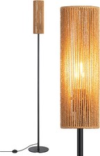 EDISHINE LED Floor Lamp Rattan