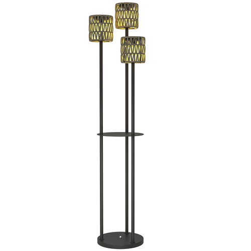 Outsunny light solar rattan - outsunny, 3-light