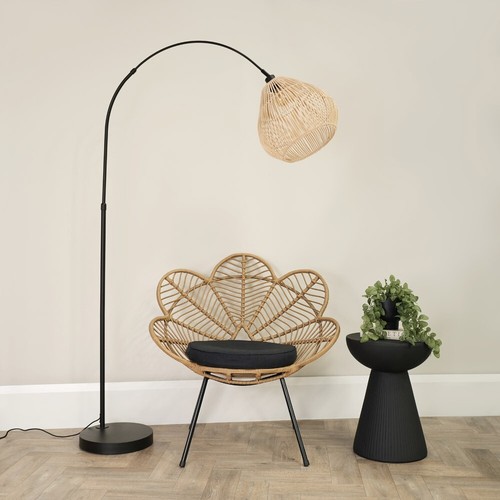 Large curved arch floor - large, lamp