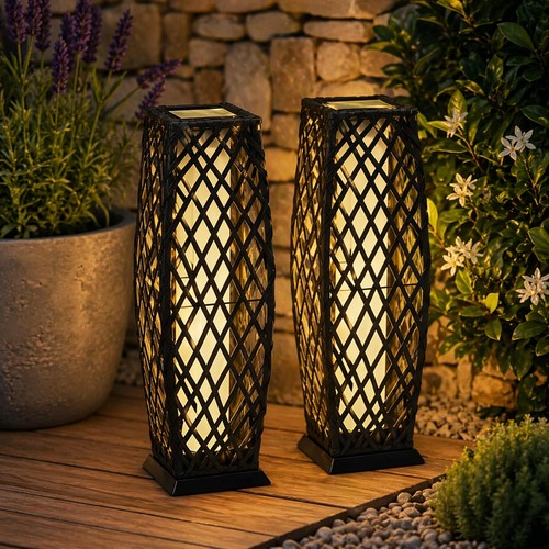 Set solar rattan - set,