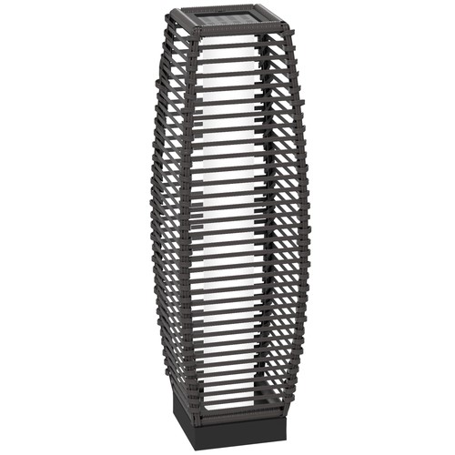 Outsunny rattan solar floor - outsunny,