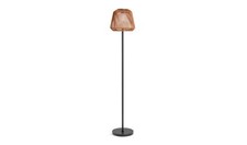 Solar Rattan Floor Lamp