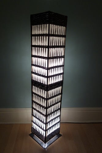 Twisted rattan balinese floor - balinese,